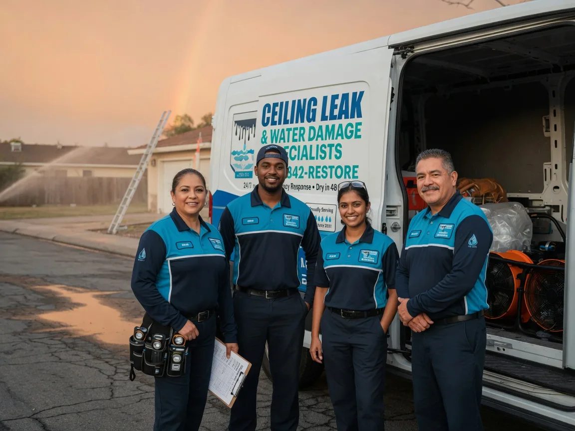 Ceiling Leak Cleanup company in Galloway, OH