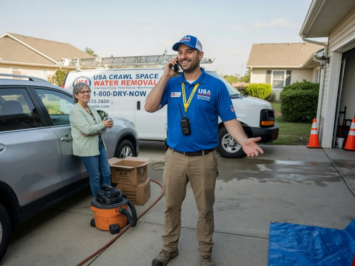 Crawl Space Water Removal Galloway, OH FAQs